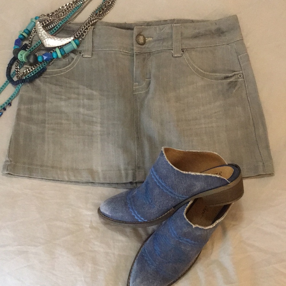 American Eagle Outfitters Denim Mini Skirt